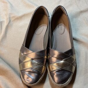 Clarks Women's Metallic Espadrilles